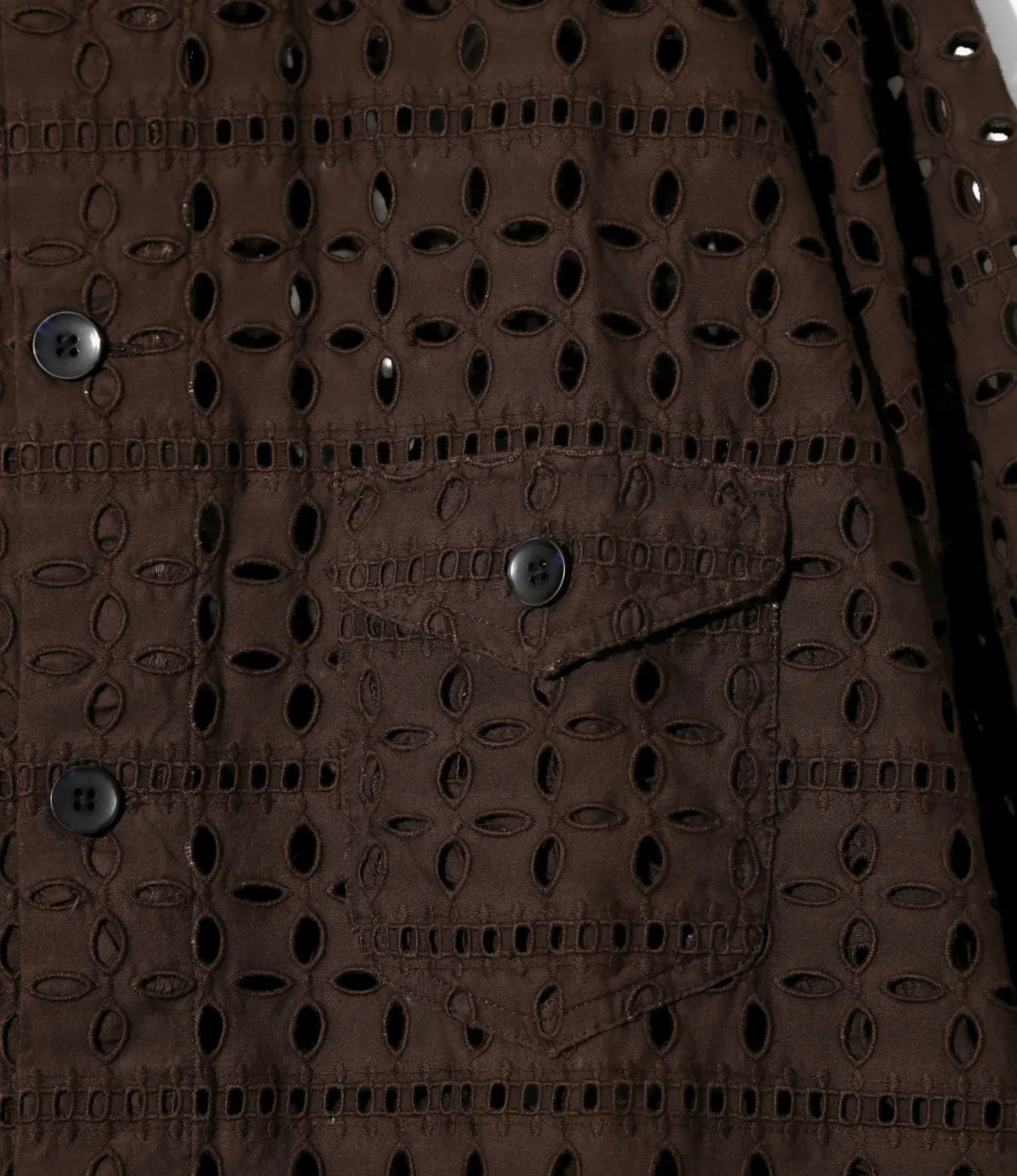 South2west8 Smokey Shirt Cutwork Embroidery 襯衫