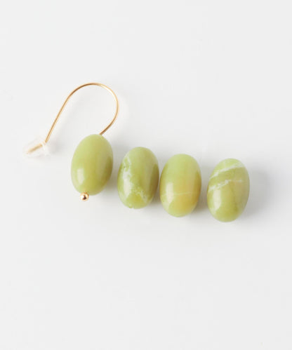 SMELLY 石材垂墜掛鉤耳飾