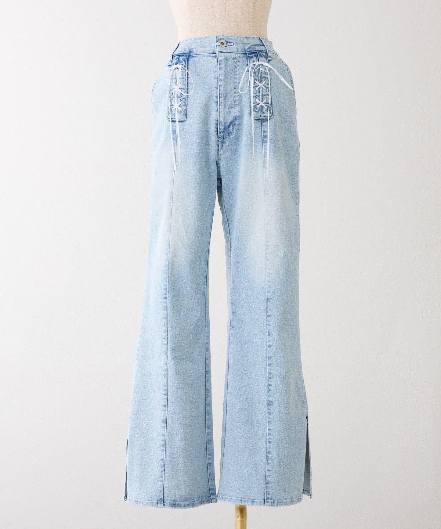 Denim Collection 繫帶牛仔褲