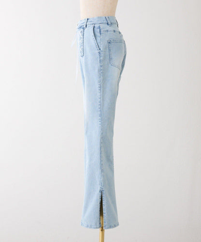 Denim Collection 繫帶牛仔褲