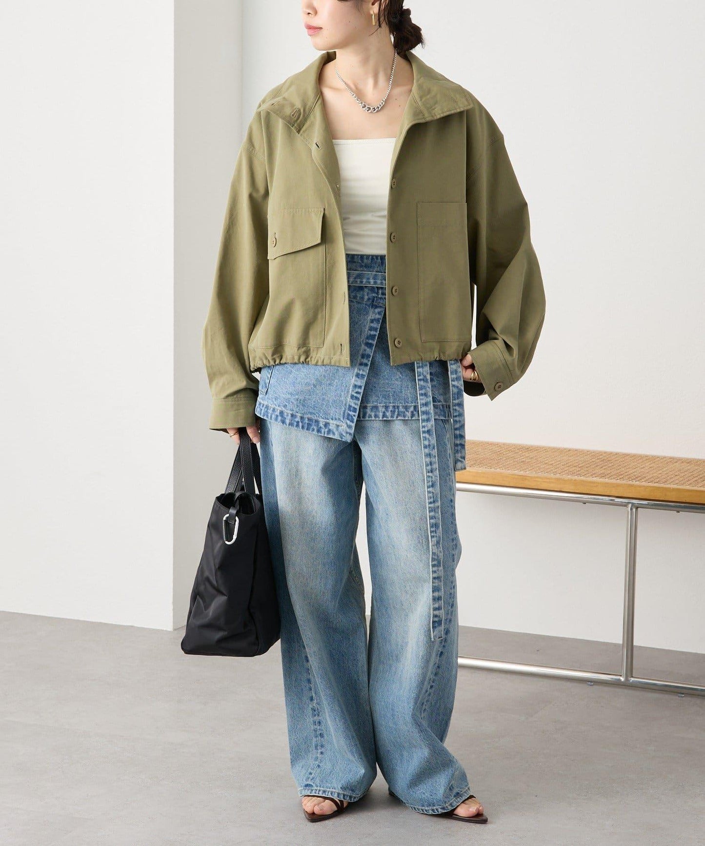 DENIM 圍裙