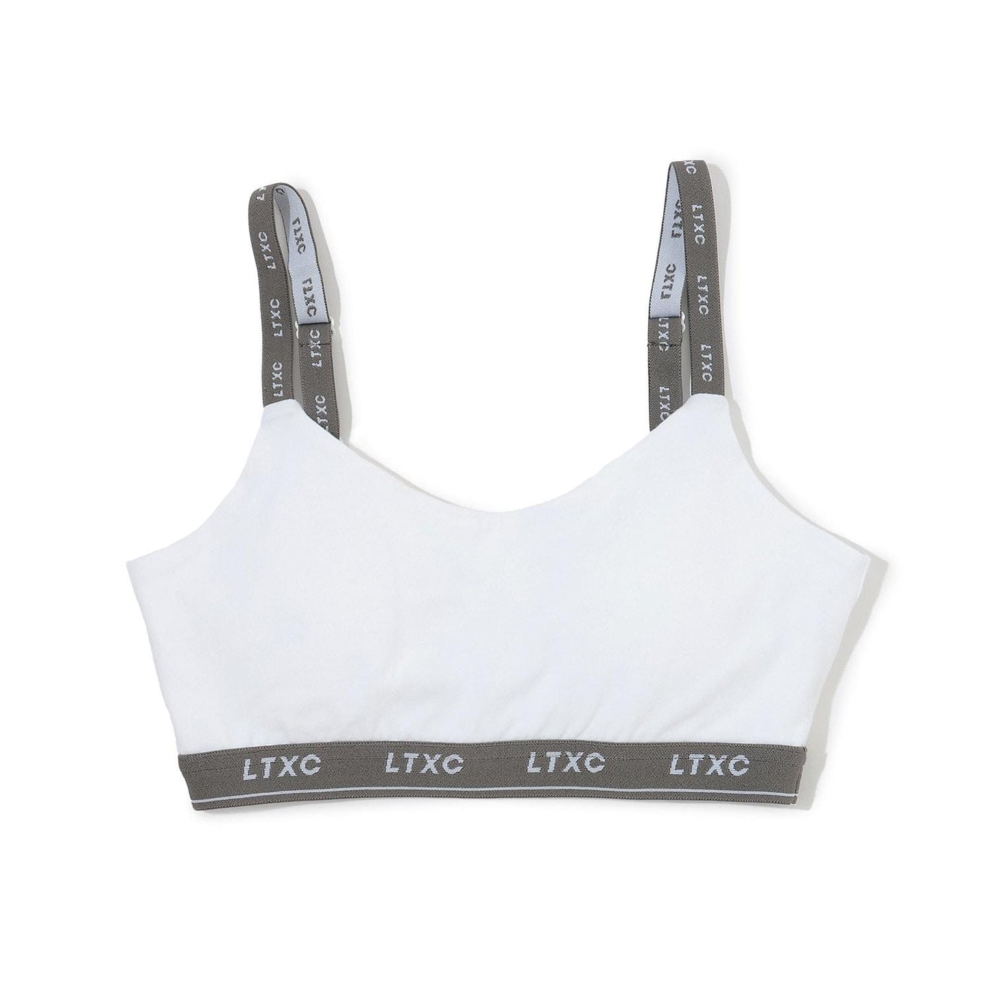 LTXC 兩穿短款Logo抽繩上衣