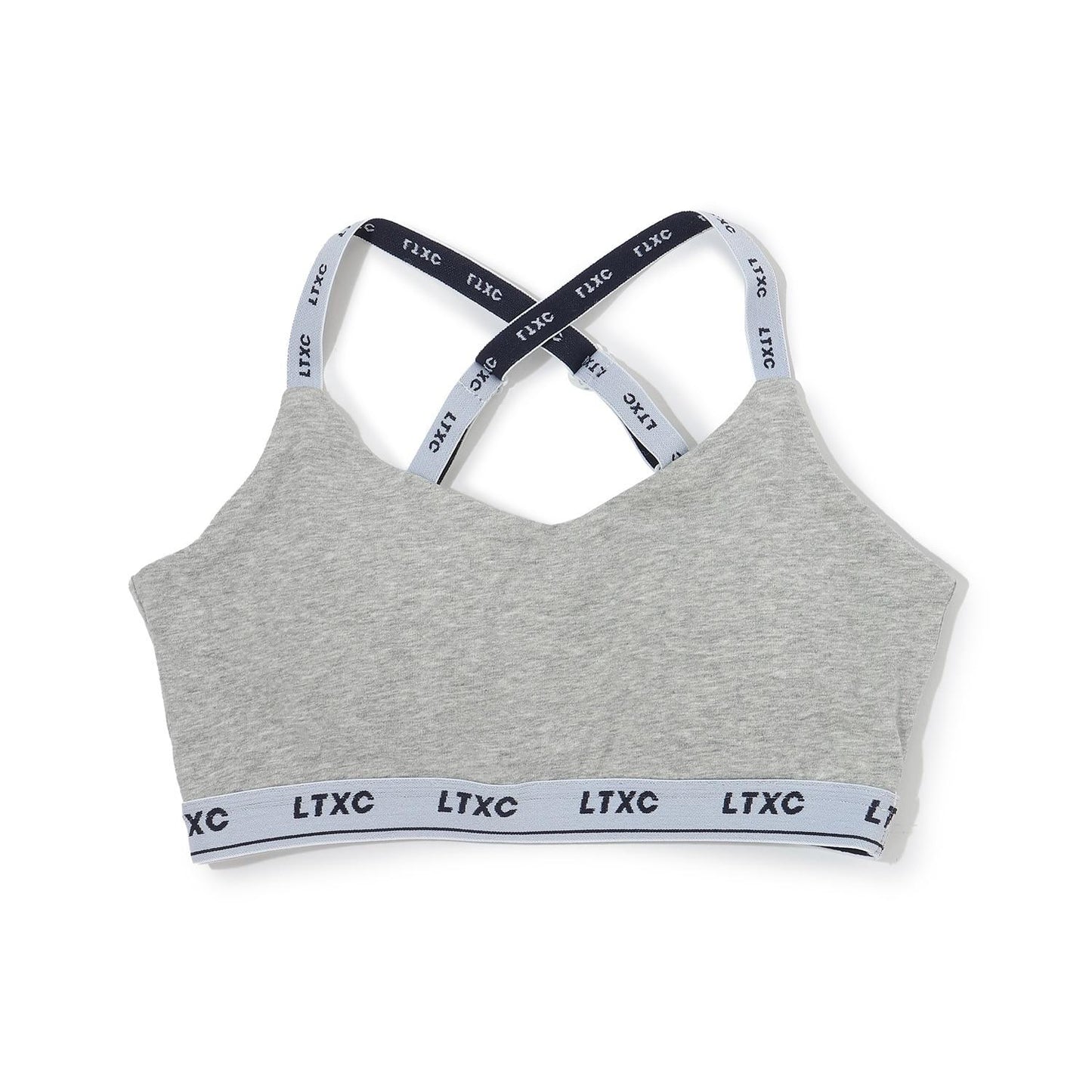 LTXC 兩穿短款Logo抽繩上衣
