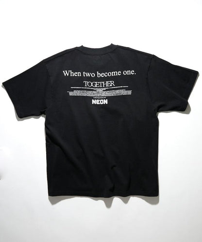 TOGETHER 拼接設計 上衣 TEE