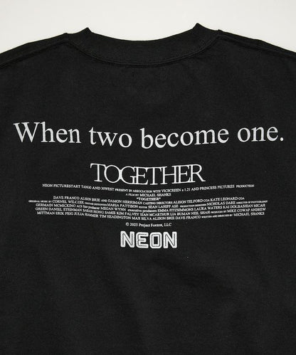 TOGETHER 拼接設計 上衣 TEE