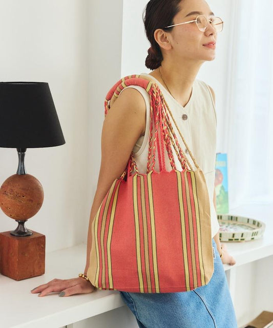 HAMMOCK TOTE S 吊床款條紋托特包