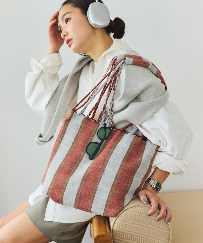 聯名 條紋 HAMMOCK TOTE S 托特包