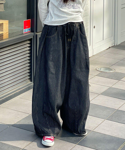 cian denim/シアンデニム 拼接超寬鬆氣球版型牛仔褲