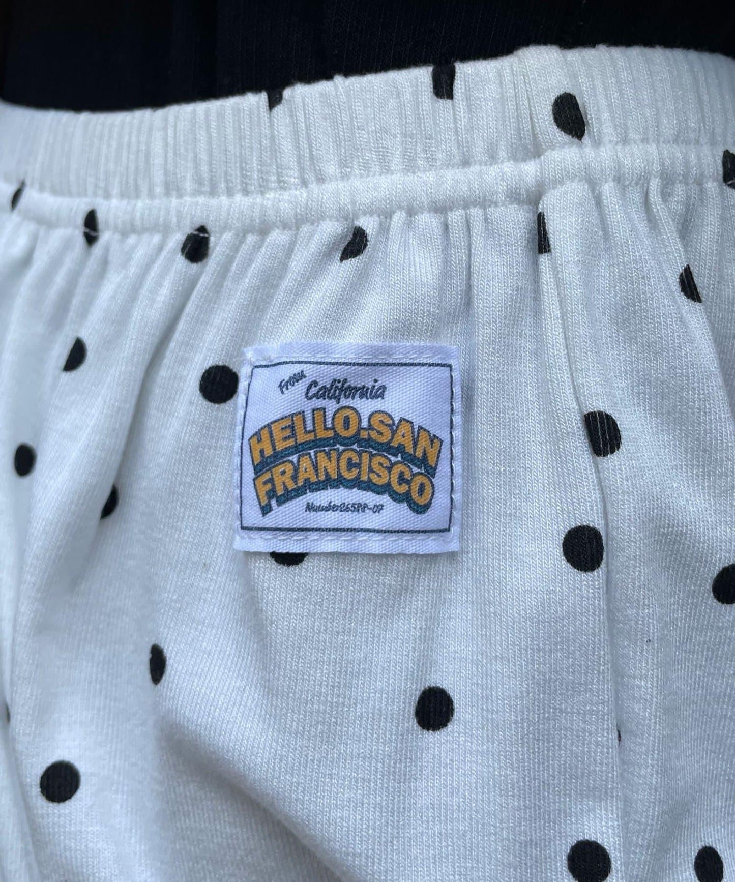 HELLO.SANFRANCISCO 波點抽褶褲子
