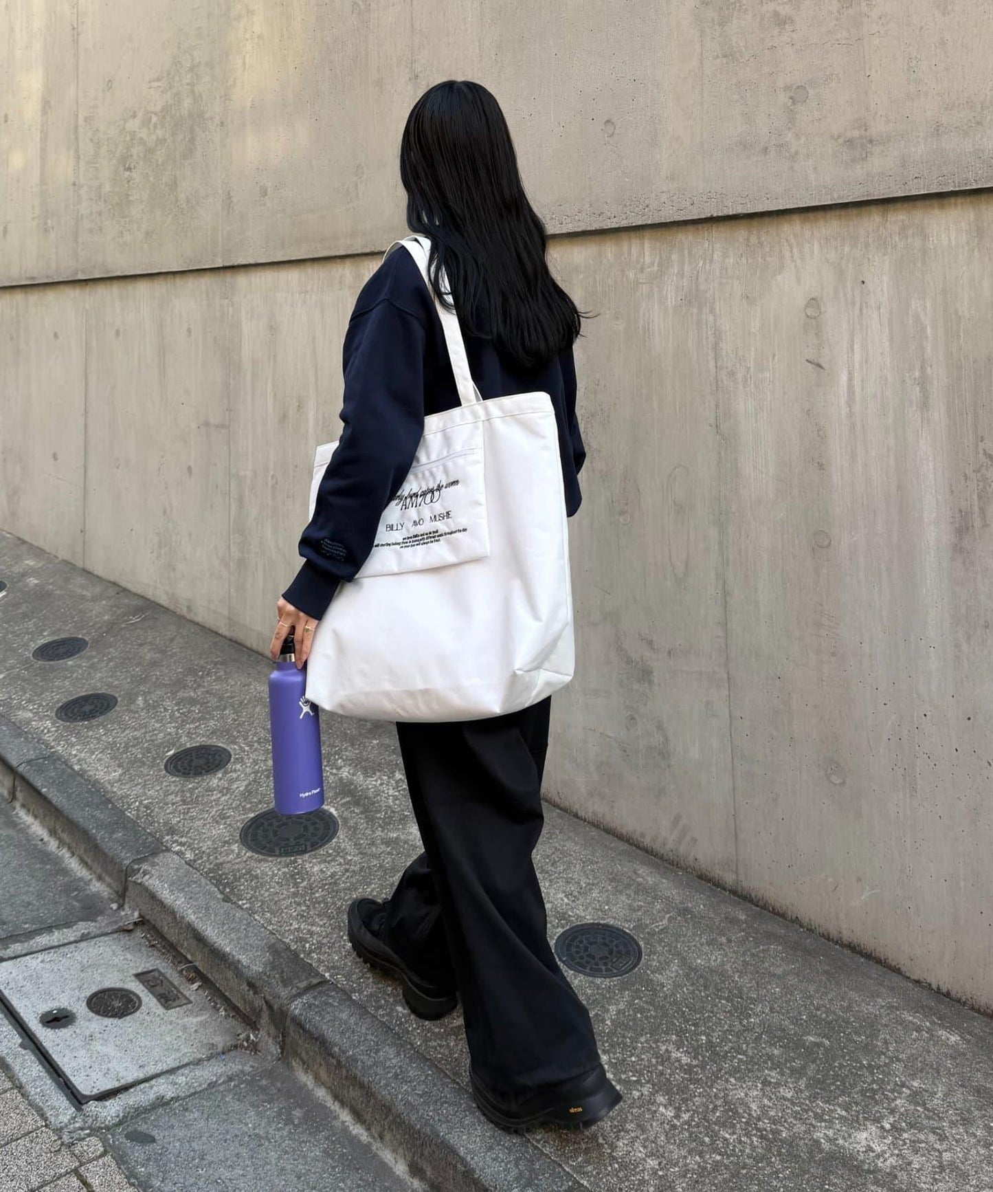 LEI企畫 防潑水外置口袋托特包