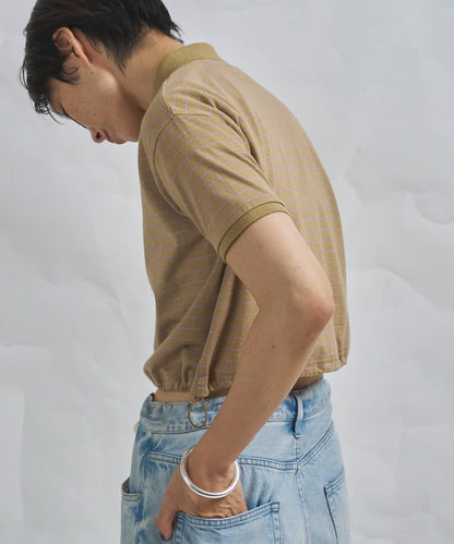 GEMINI 條紋Polo上衣