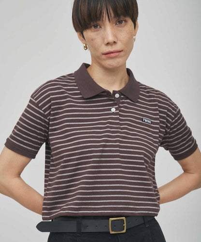 GEMINI 條紋Polo上衣