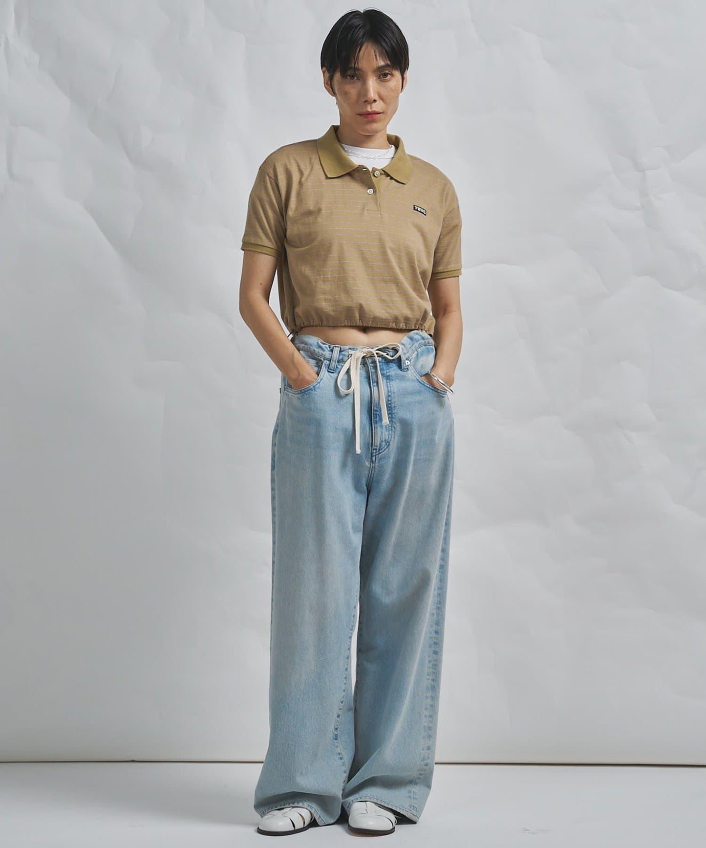 GEMINI 條紋Polo上衣