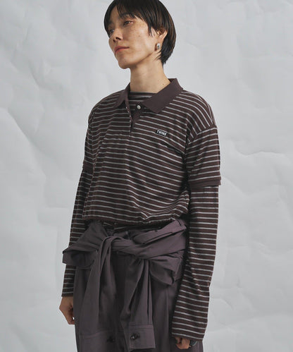 GEMINI 條紋Polo上衣