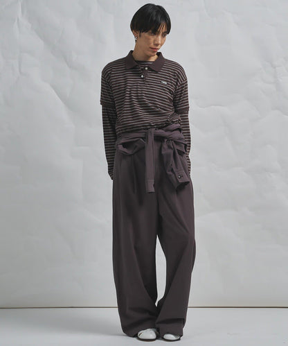 GEMINI 條紋Polo上衣