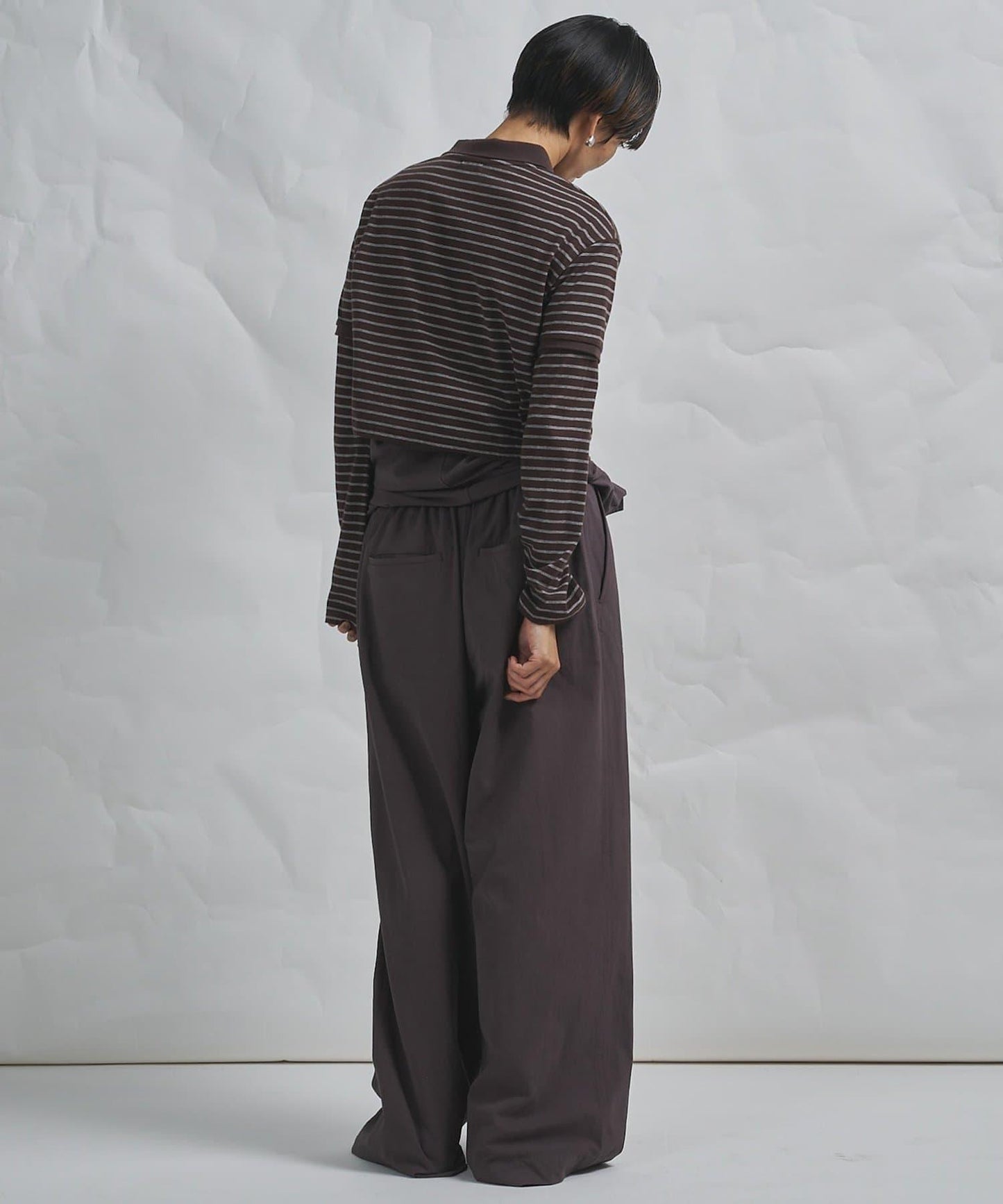 GEMINI 條紋Polo上衣