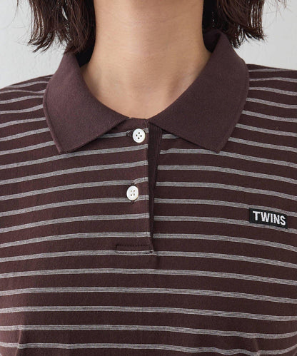 GEMINI 條紋Polo上衣