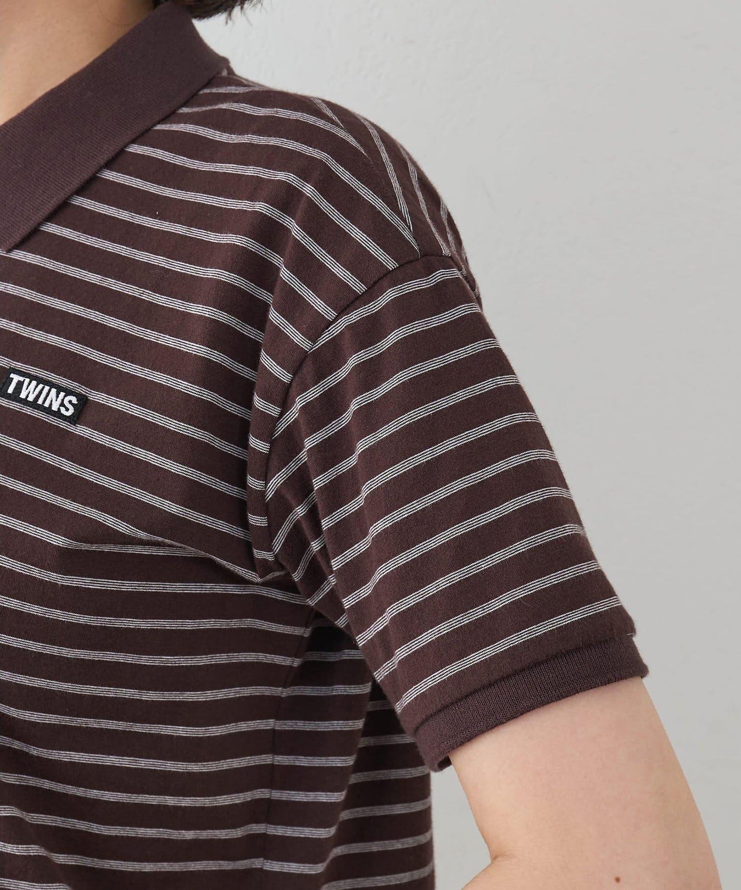 GEMINI 條紋Polo上衣