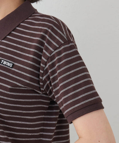 GEMINI 條紋Polo上衣