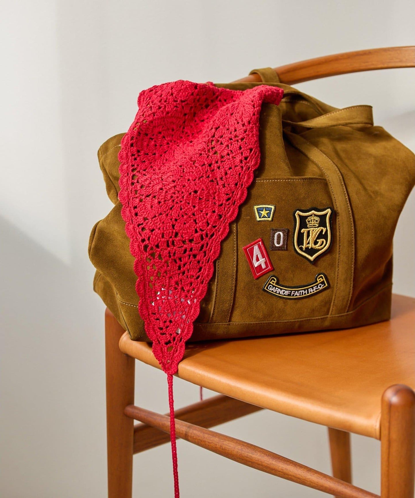 鉤針針織圍巾