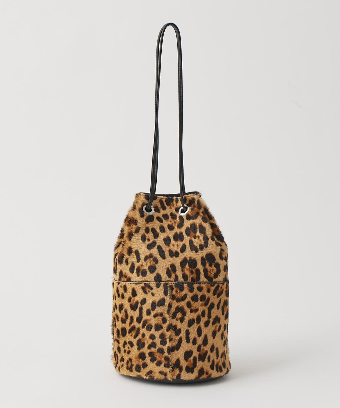 MARCO MASI 毛麵皮貼片設計 巾著包