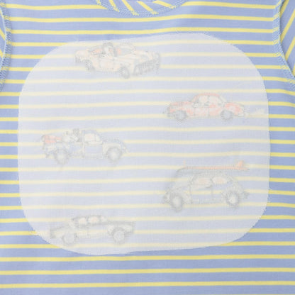 汽車刺繡 長袖T恤