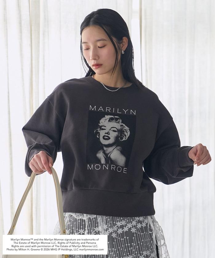 マリリン・モンロー PHOTO PRINT 印花衛衣