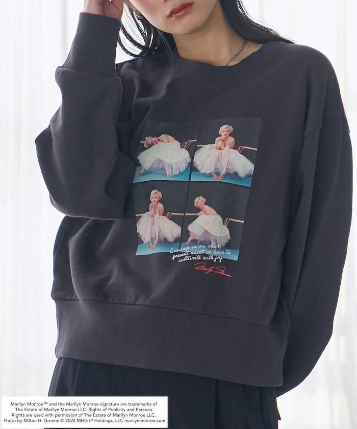 Marilyn Monroe BURST SHOT 印花衛衣