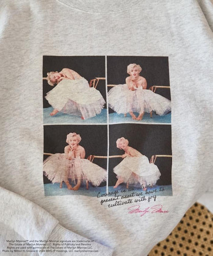Marilyn Monroe BURST SHOT 印花衛衣