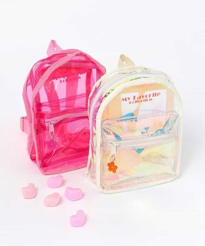 透明迷你雙肩包