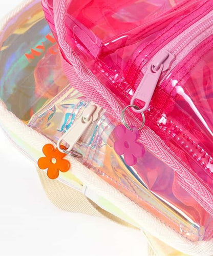 透明迷你雙肩包