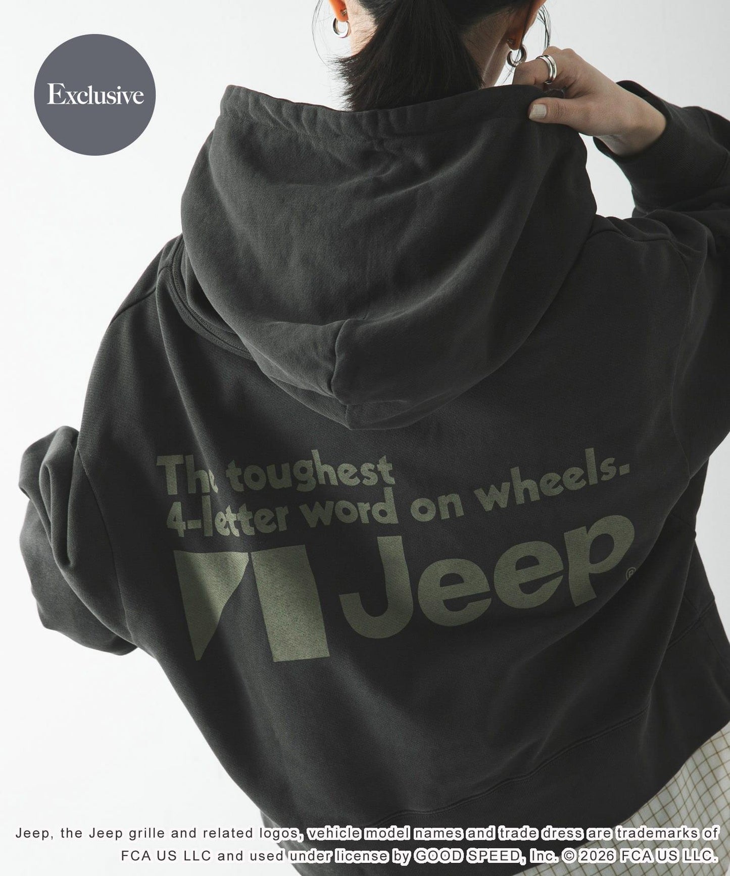 聯名 GOOD ROCK SPEED×URBAN RESEARCH Jeep HOODIE 連帽衛衣