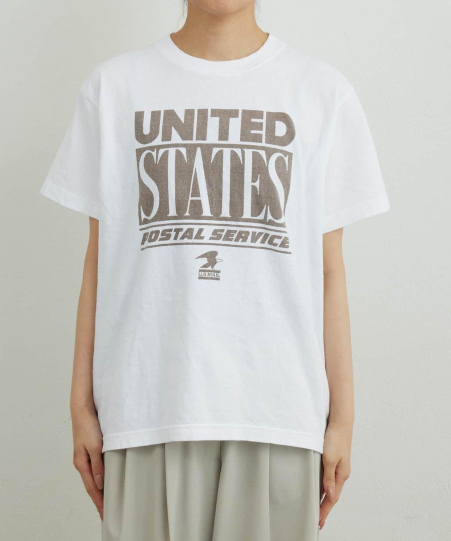 UNITED STATES 英文logo T恤