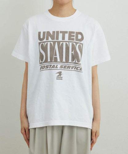 UNITED STATES 英文logo T恤
