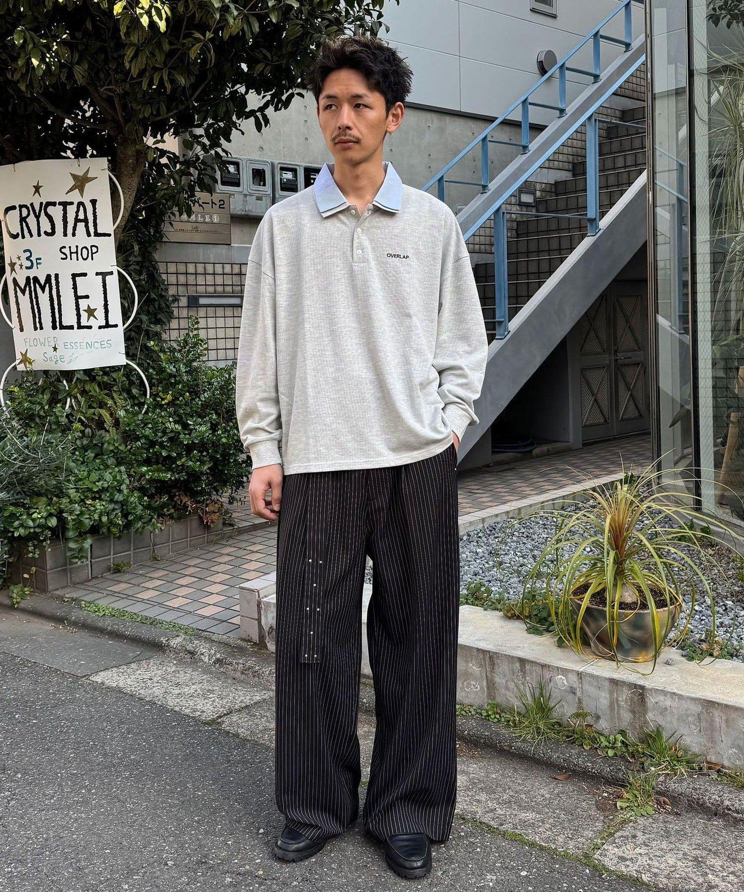 Ciaopanic 分層領鹿子紋POLO衫
