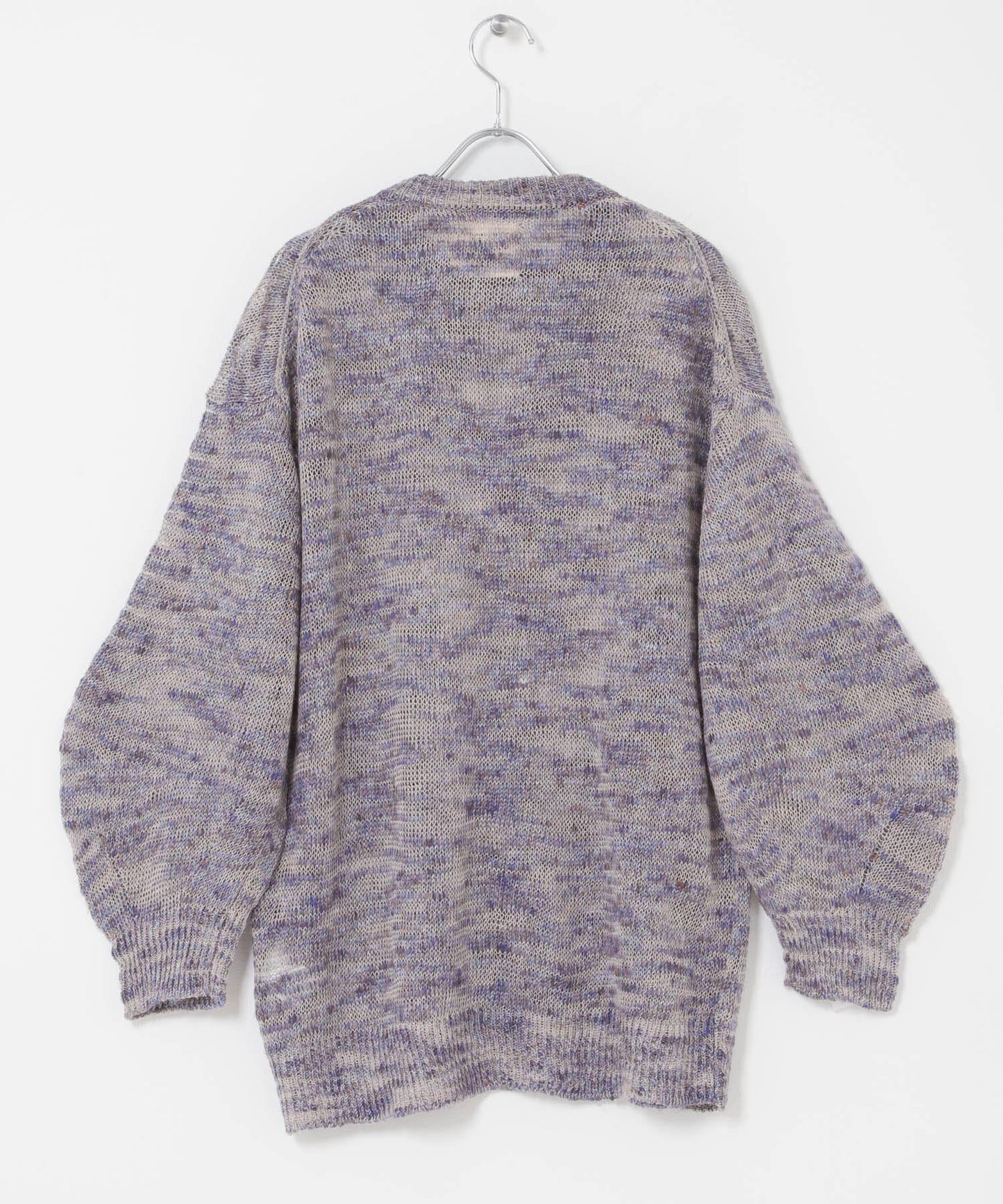 unfil MELANGE SLUB YARN PULLOVER 針織套頭衫