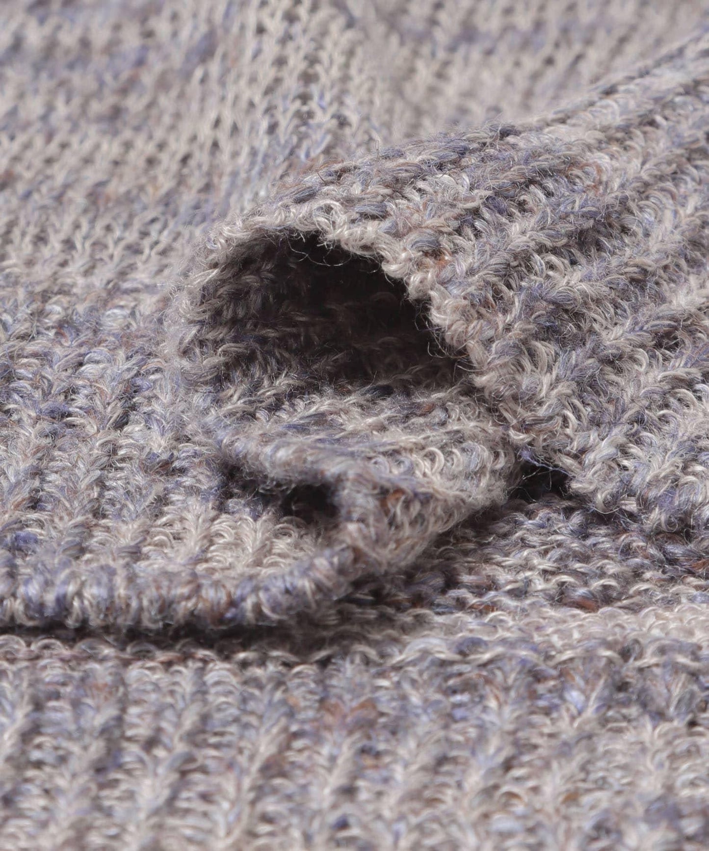 unfil MELANGE SLUB YARN PULLOVER 針織套頭衫