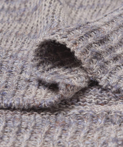 unfil MELANGE SLUB YARN PULLOVER 針織套頭衫