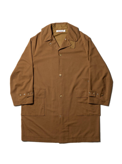 滌綸混紡華達呢面料 RESEARCHED COAT 大衣