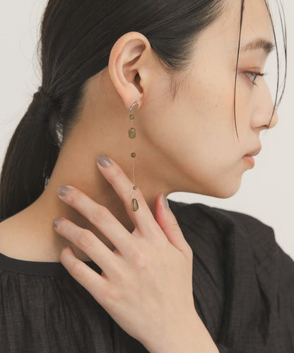水滴耳釘