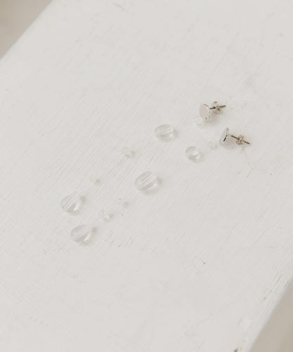 水滴耳釘