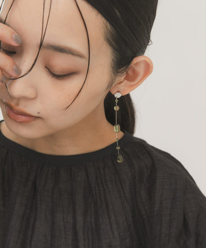 水滴耳釘