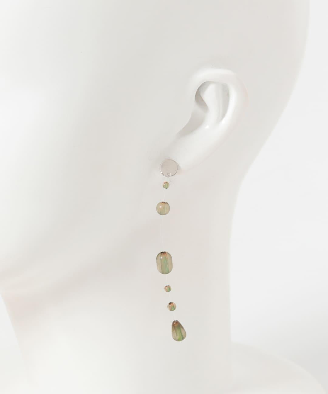 水滴耳釘