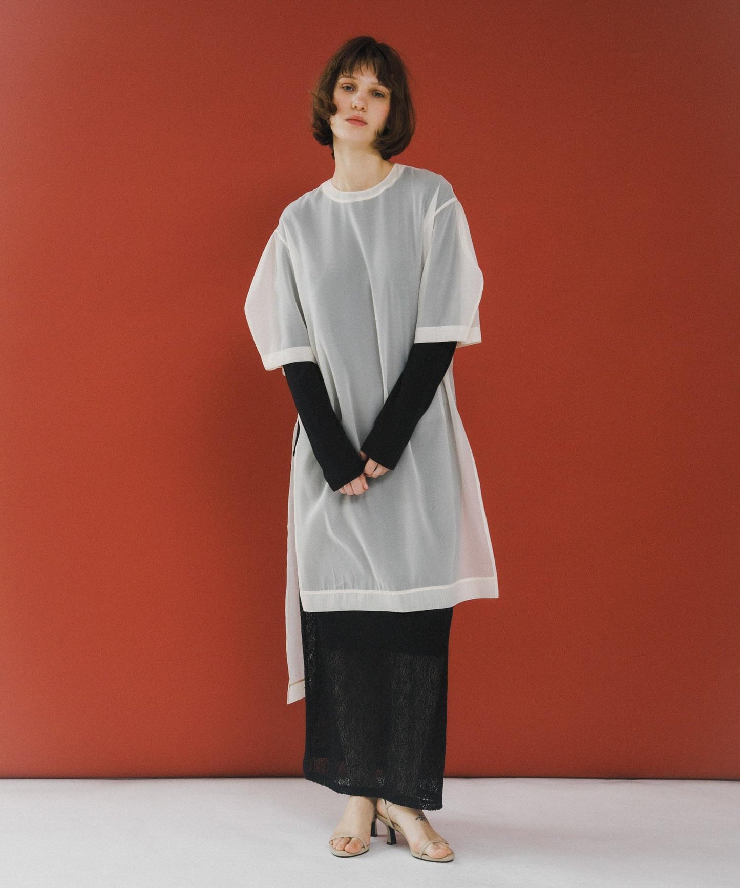 Organdy One Piece 連衣裙