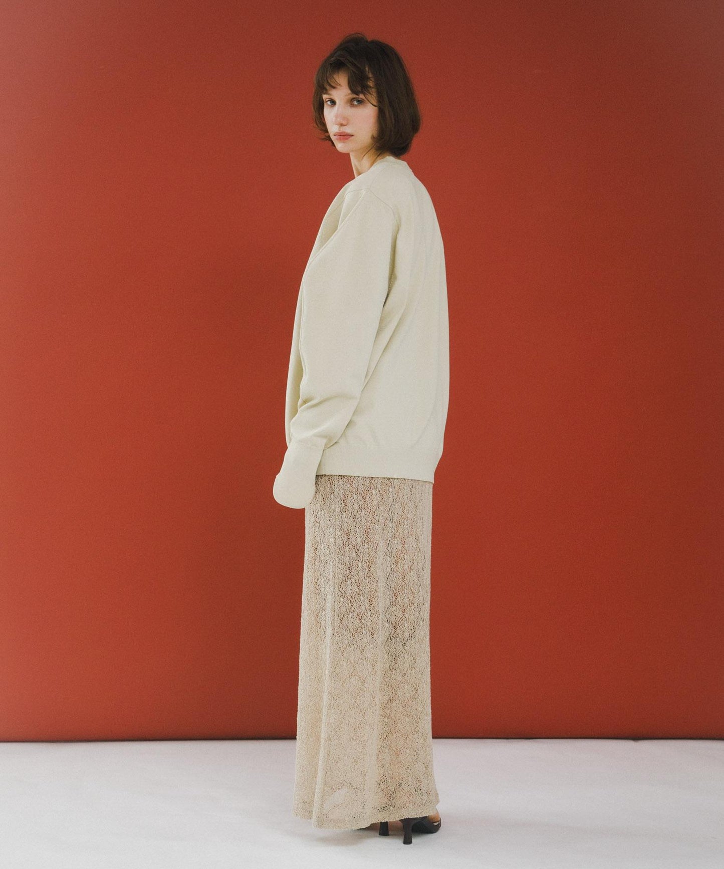 crew neck knit 針織上衣