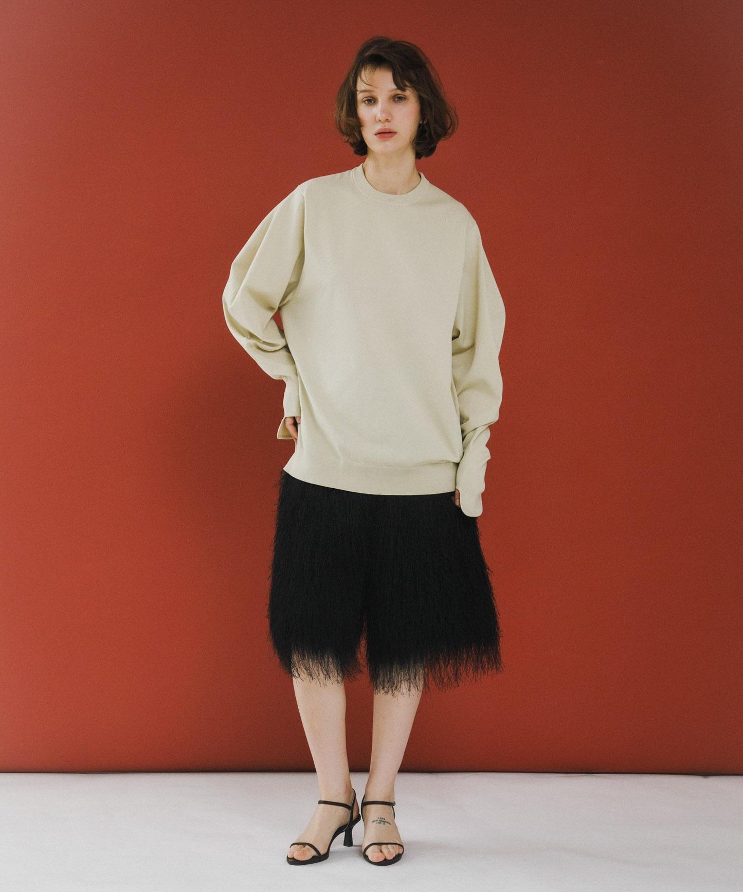 crew neck knit 針織上衣
