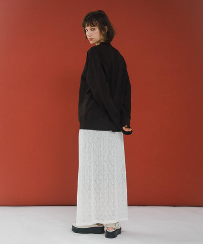 crew neck knit 針織上衣