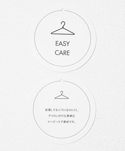 易打理 圓點拼色 T恤襯衫