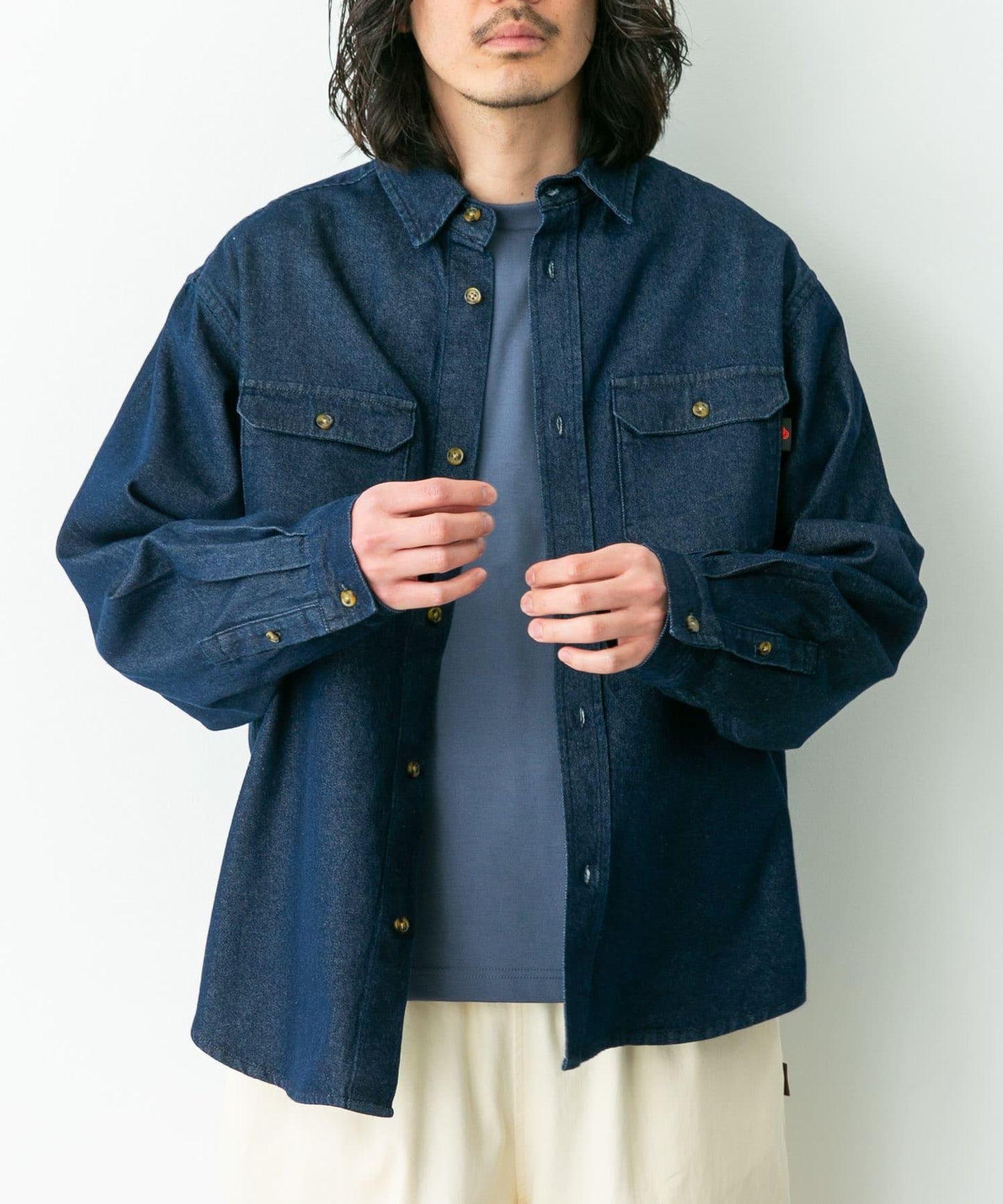 聯名款 RED KAP×Sonny Label 牛仔襯衫
