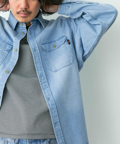 聯名款 RED KAP×Sonny Label 牛仔襯衫